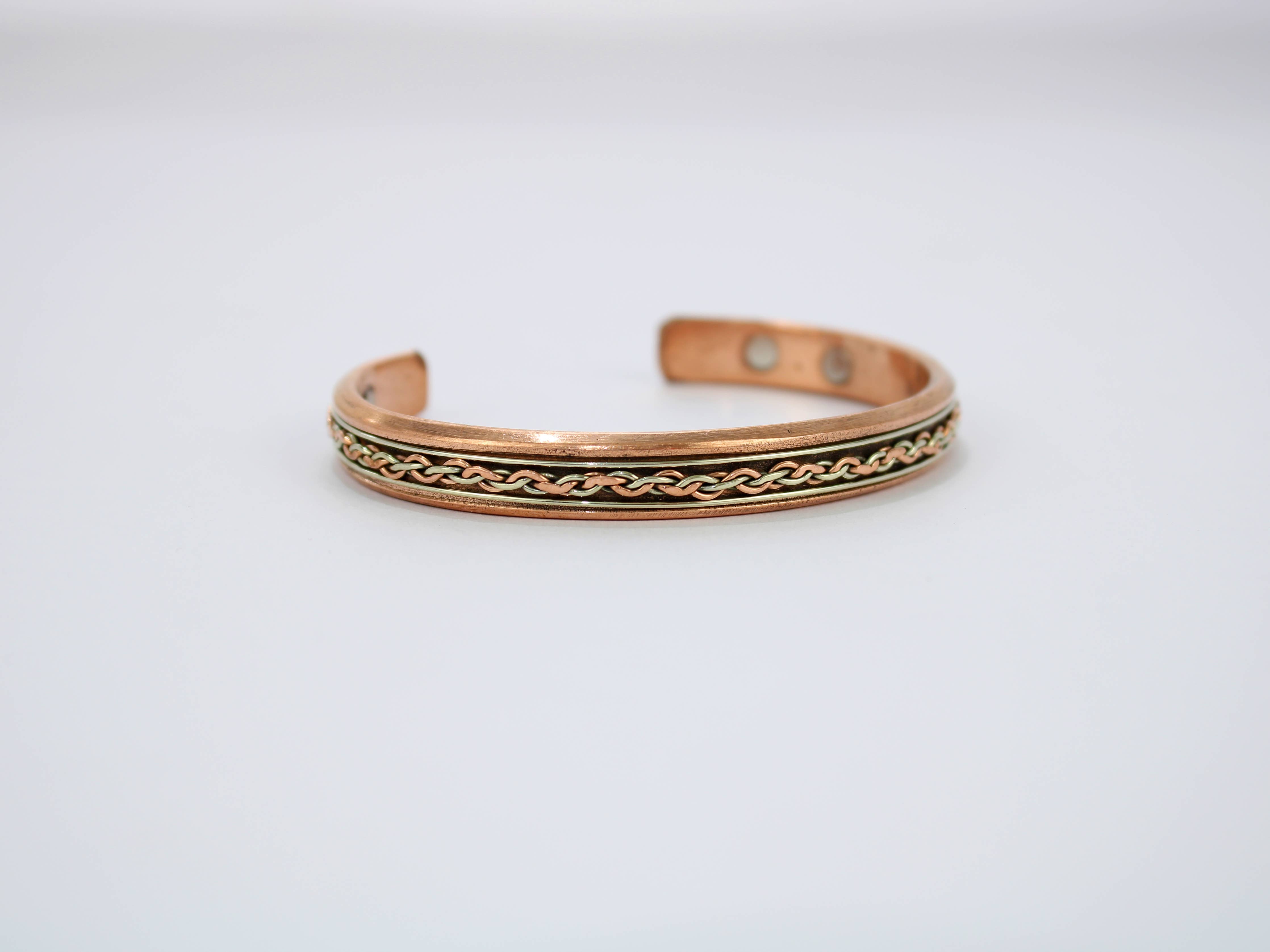 Copper Magnet Bracelet (Design 3)