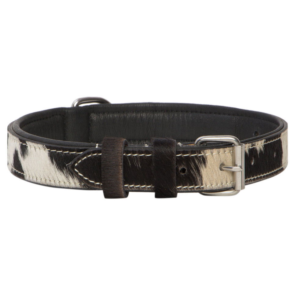 Cowhide Leather Dog Collar