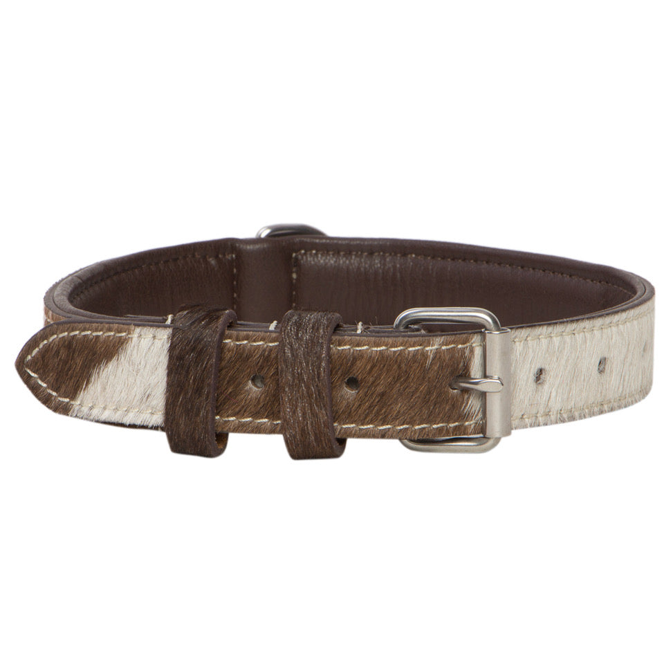 Cowhide Leather Dog Collar