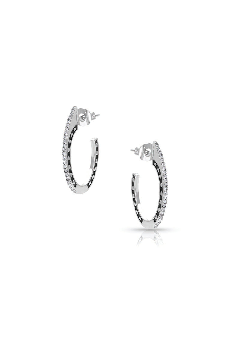 Horseshoes on the Side Earrings