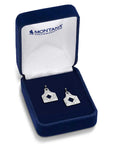 Out West Cow Tag Earrings