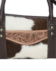 Tooled Leather Cowhide Rifle Case