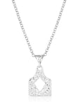 Out West Cow Tag Necklace