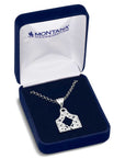 Out West Cow Tag Necklace
