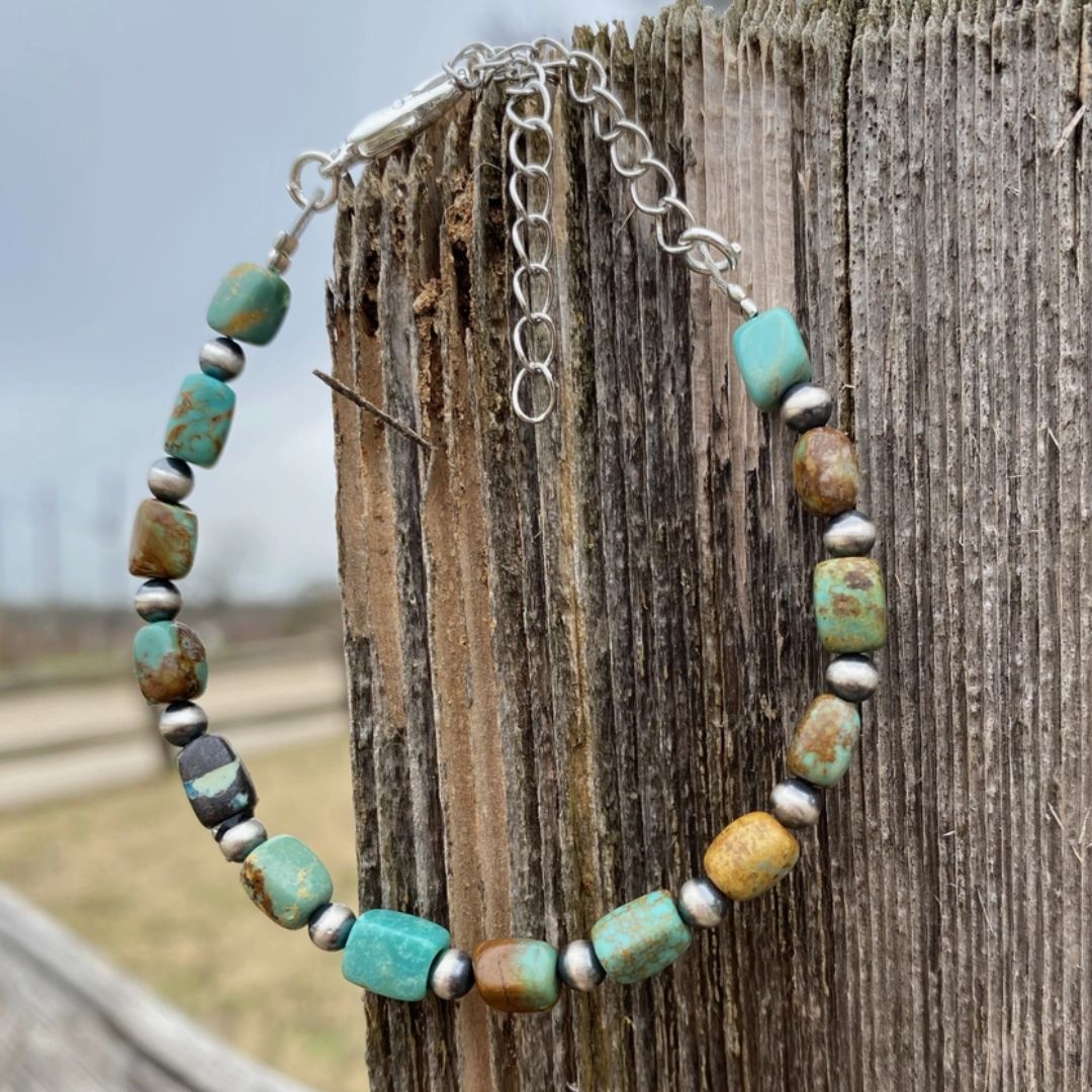 Polished Turquoise Bracelet Desert Cactus Co