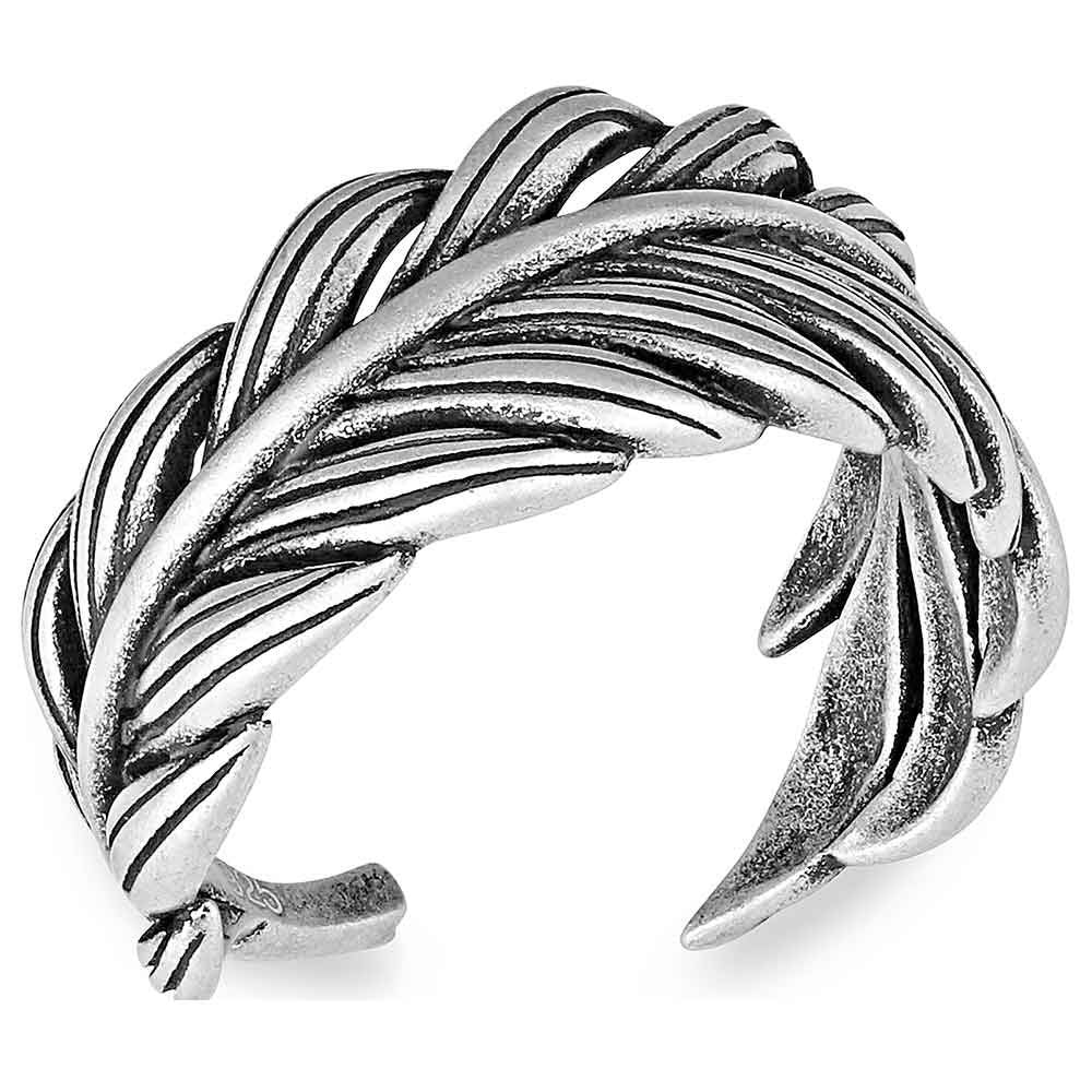 The Frayed Singleton Wrap Ring