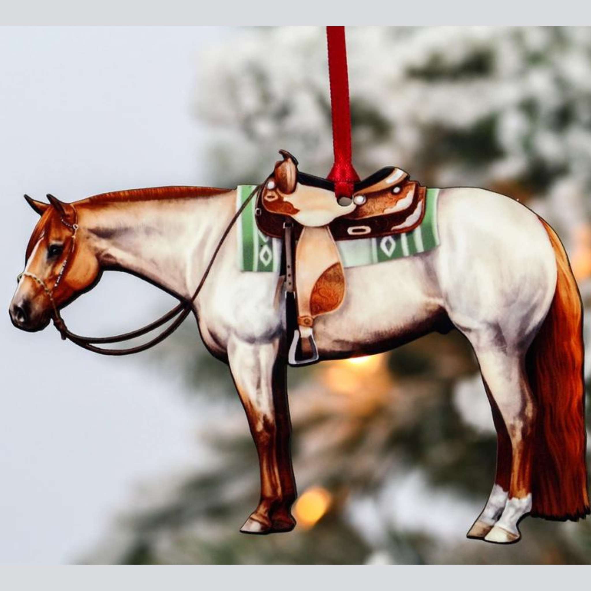 Western Horse Ornament Classy Equine