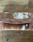 Tooled Cowhide Western Wallet_3 Rustik-D