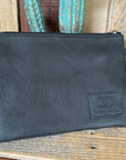 Western Tooled Leather Wristlet Countryside Co