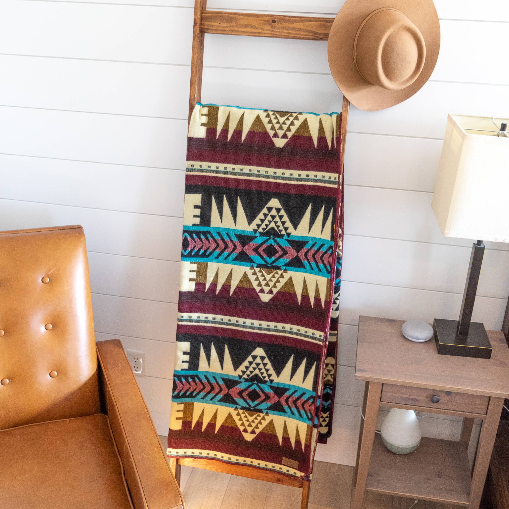 Alpaca Wool Blanket - Southwestern