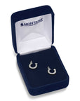 Dainty Horseshoe Earrings