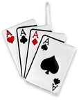Four of a Kind Hat Clip