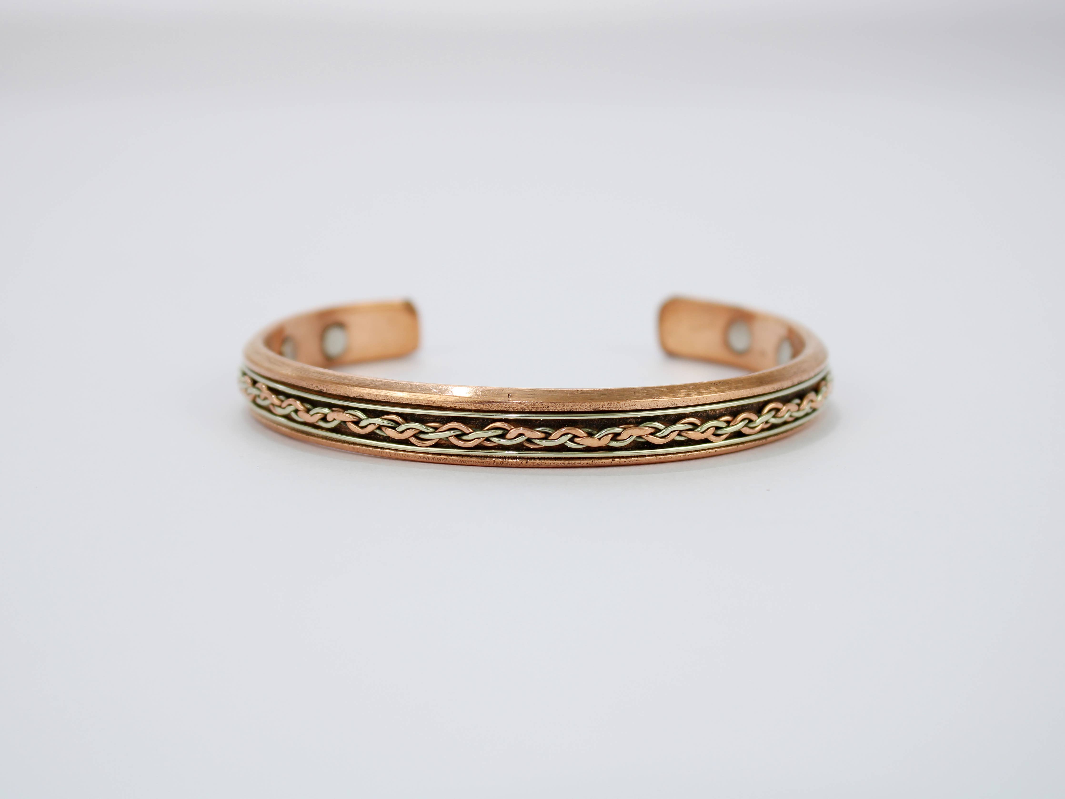 Copper Magnet Bracelet (Design 3)