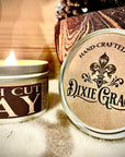 Dixie Grace Wood Wick Tin Candles Dixie Grace