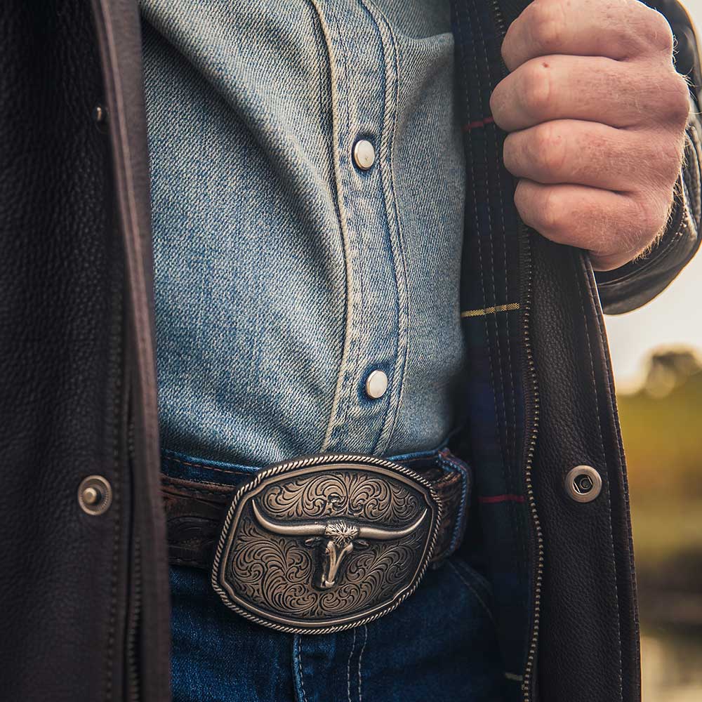 Longhorn Soul Attitude Buckle