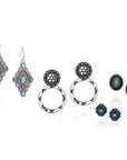 Turquoise Earring Set
