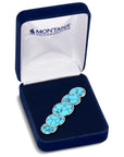 Western Horizon Turquoise Barrette Hair Clip