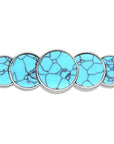 Western Horizon Turquoise Barrette Hair Clip