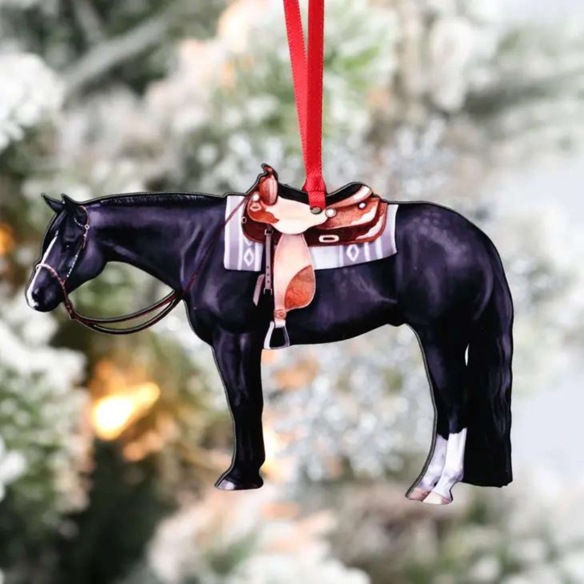 Western Horse Ornament Classy Equine