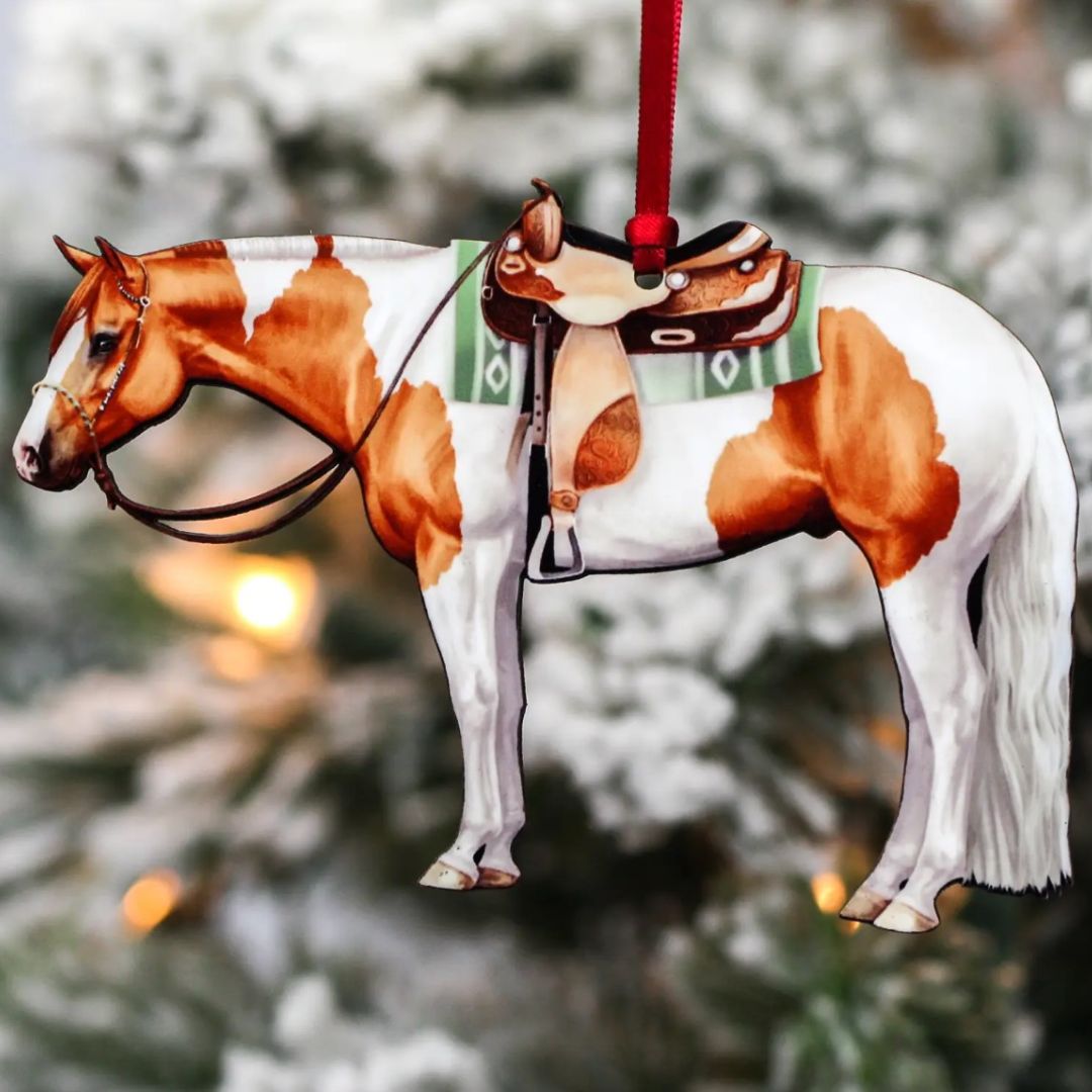 Western Horse Ornament Classy Equine