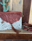 Cowhide Clutch Crossbody Countryside Co