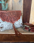 Cowhide Clutch Crossbody Countryside Co