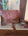 Cowhide Clutch Crossbody Countryside Co