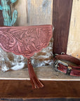 Cowhide Clutch Crossbody Countryside Co