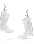 Chiseled Boots Earrings