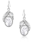 Sparkling Halo Earrings