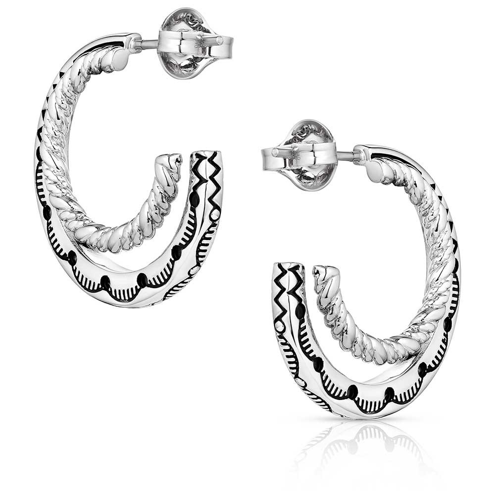 Enchanted Soul Hoop Earrings