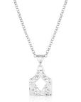 Out West Cow Tag Necklace