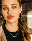 Wild and Free Bar Necklace