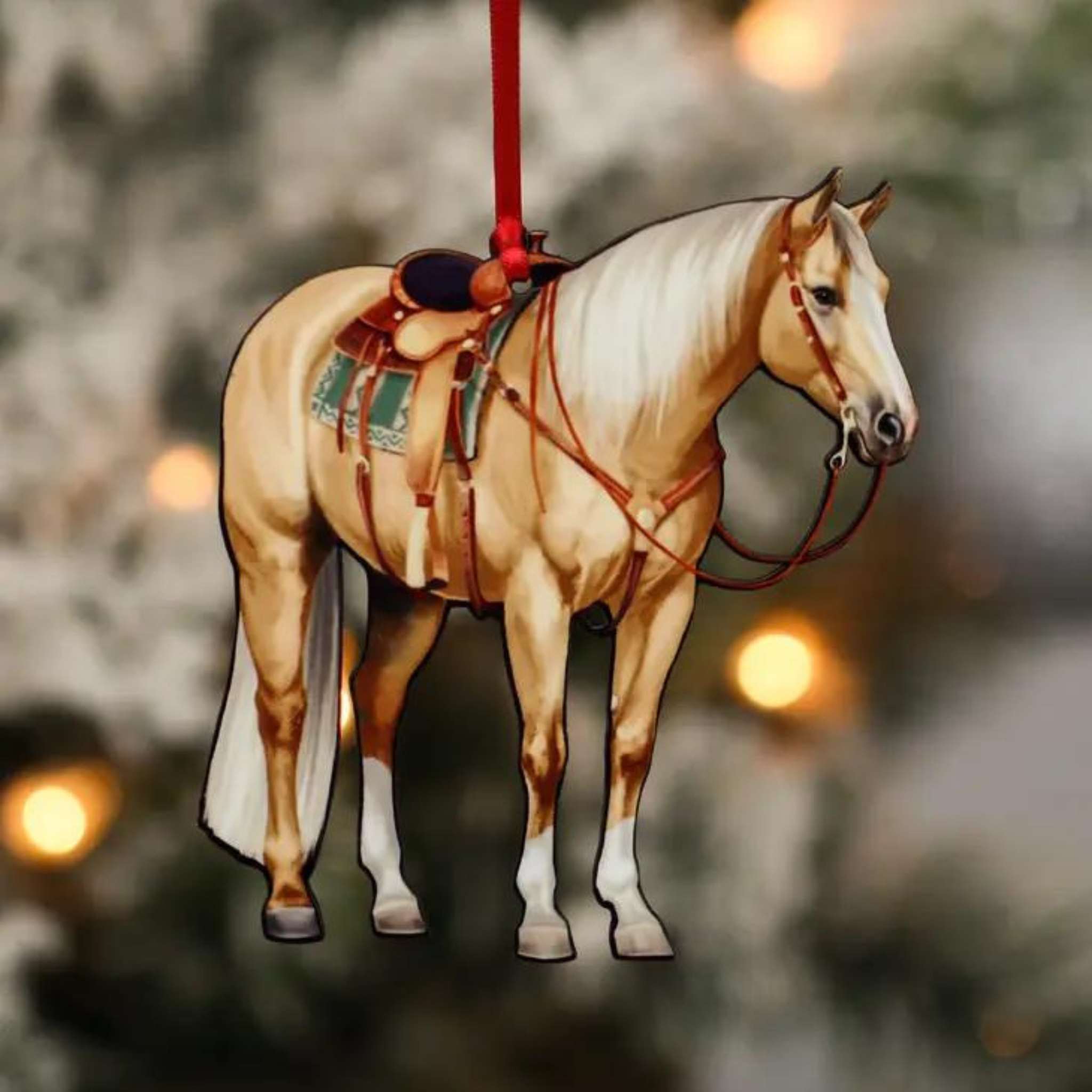 Western Horse Ornament Classy Equine