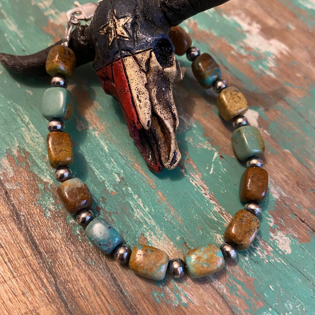 Polished Turquoise Bracelet Desert Cactus Co