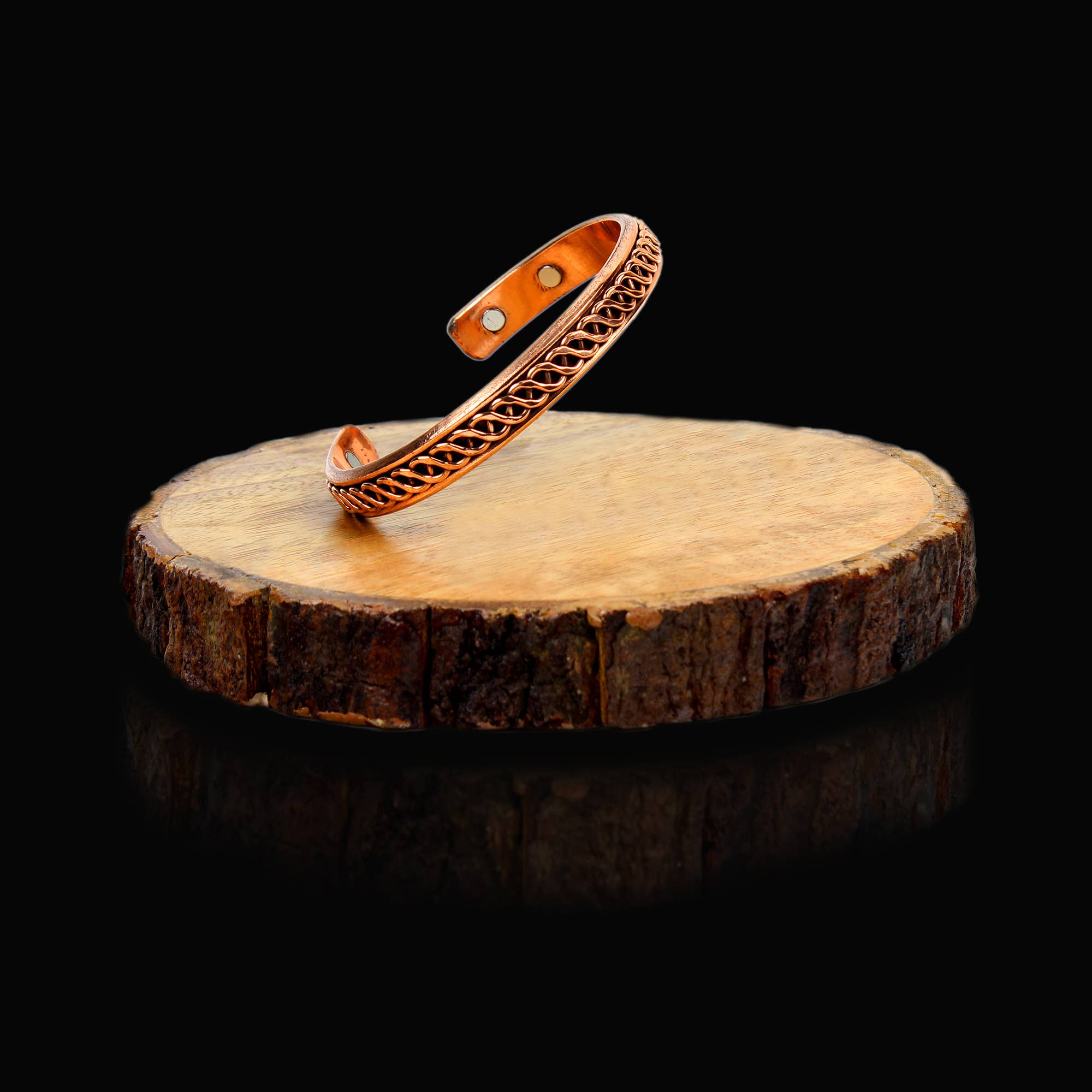 Copper Magnet Bracelet (Design 32)