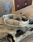 Silver Texan Western Bracelet Ken Zech