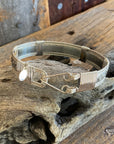 Silver Texan Western Bracelet Ken Zech