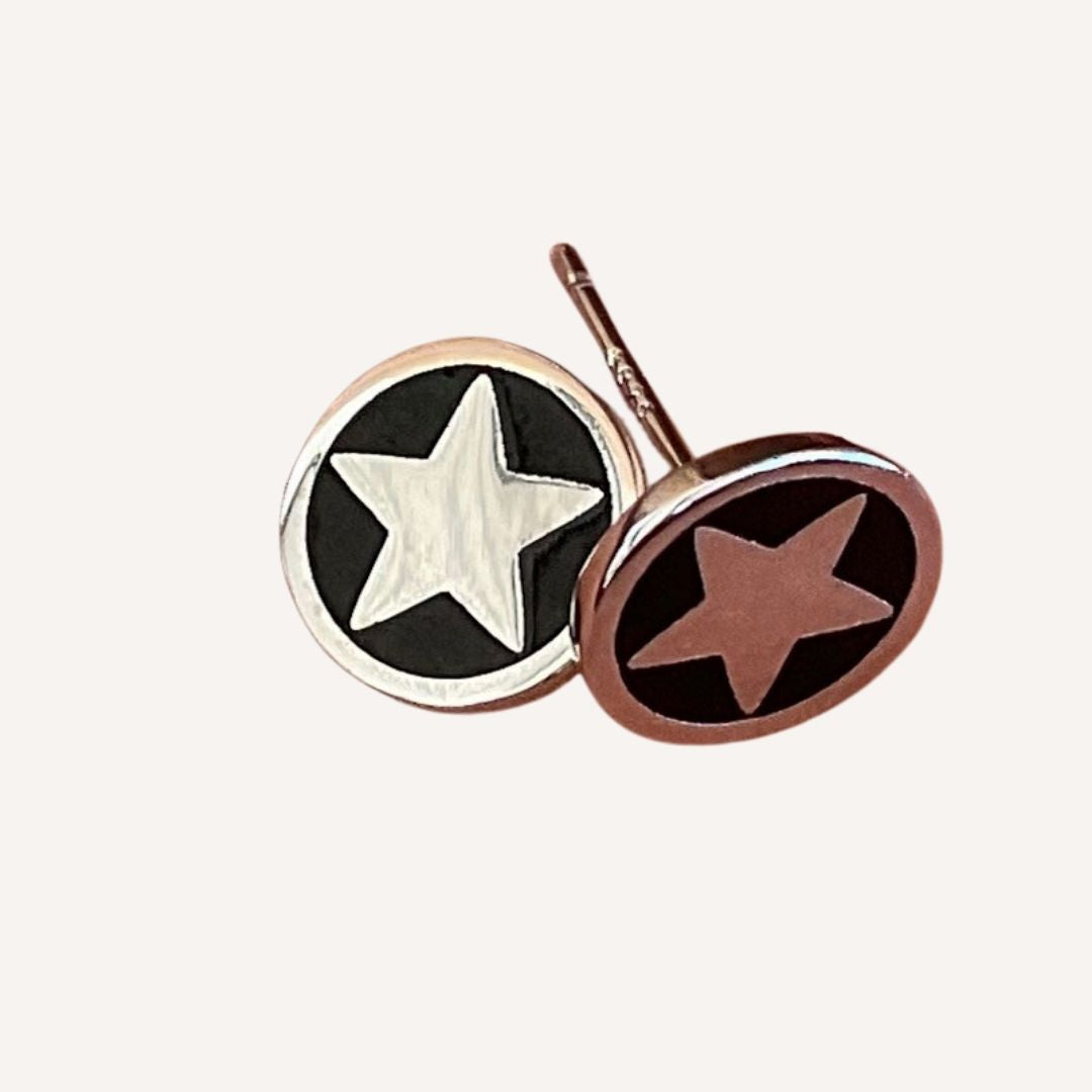 Star Stud Earrings Rustik-D