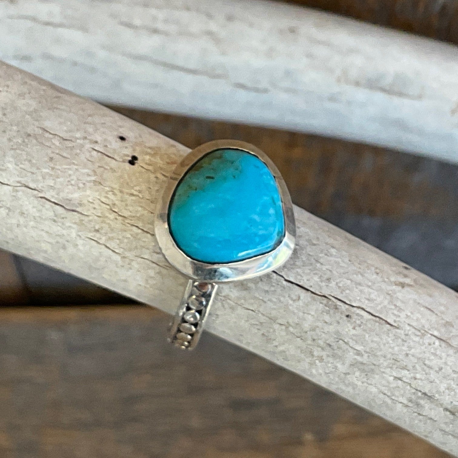 Turquoise Aztec Mt Ring 